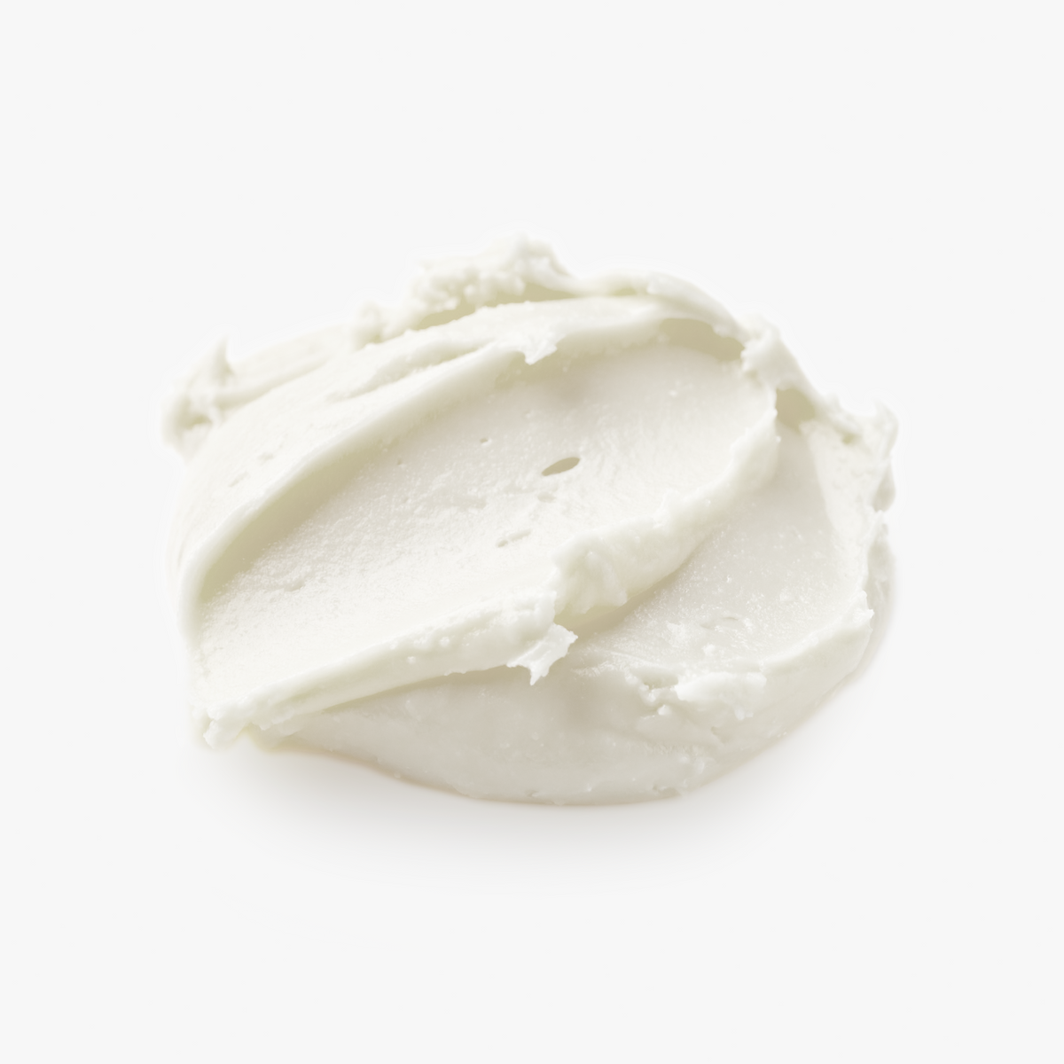 Swatch of Daybreak beef tallow cream showing its whipped texture